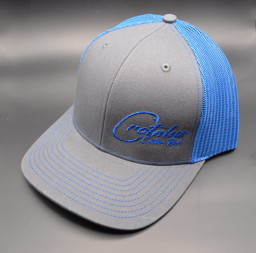 Crotalus 112 Trucker Hat Offset Logo