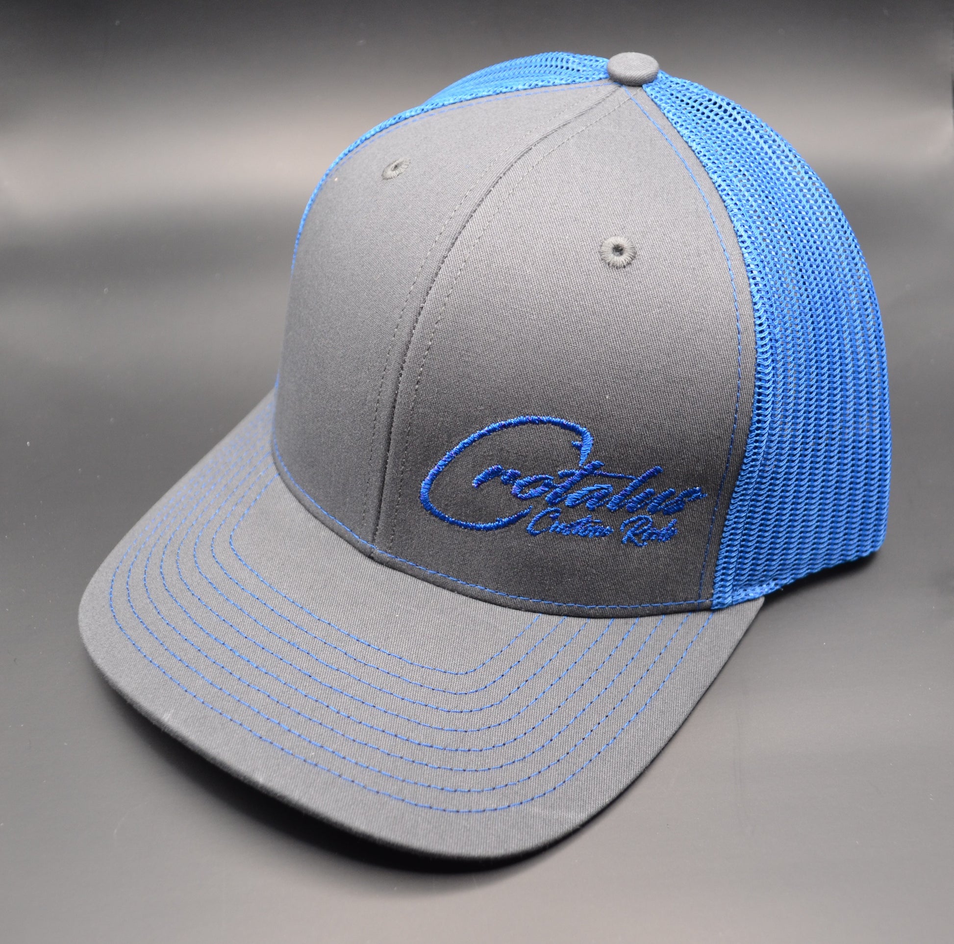 Crotalus 112 Trucker Hat Offset Logo
