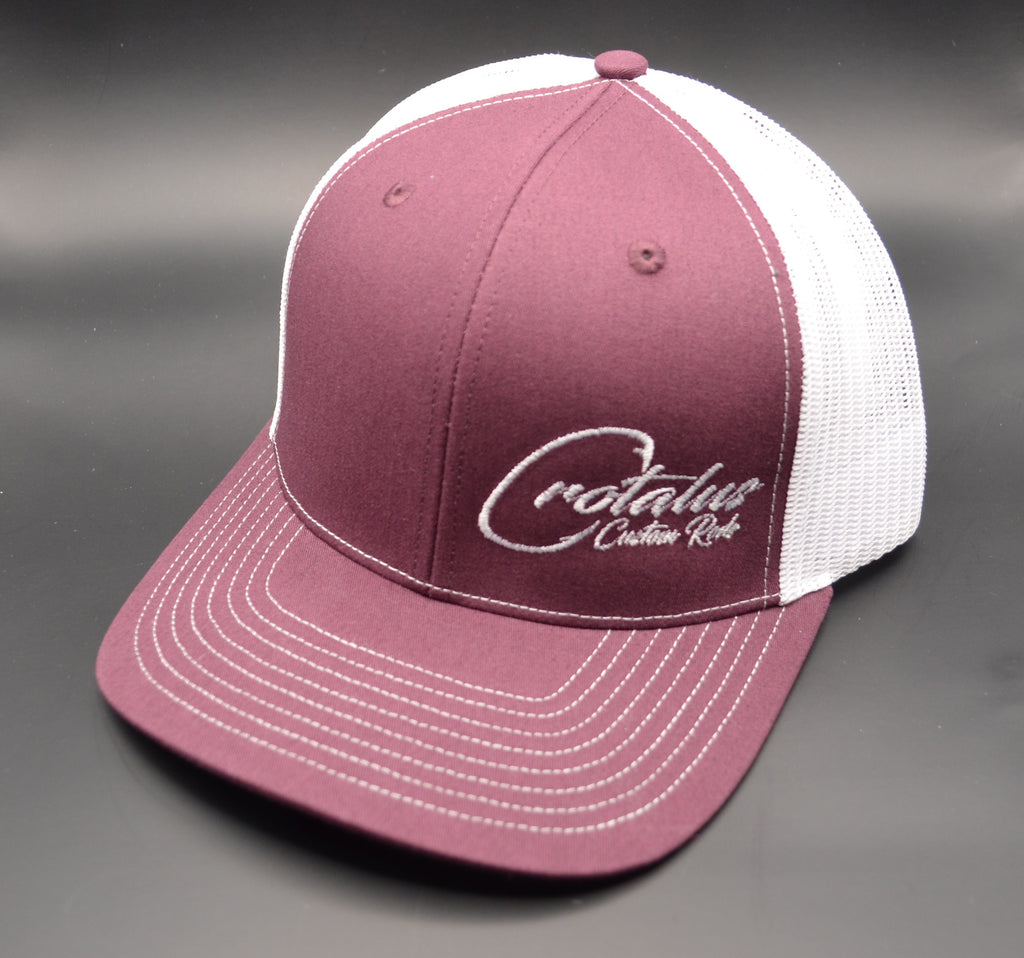 Crotalus 112 Trucker Hat Offset Logo