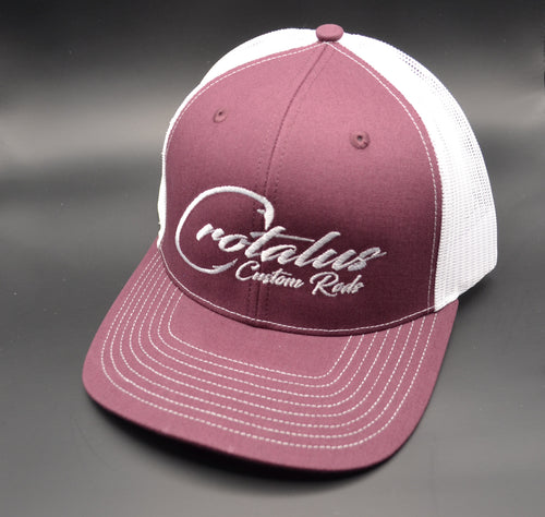 Crotalus 112 Trucker Hat Center Logo