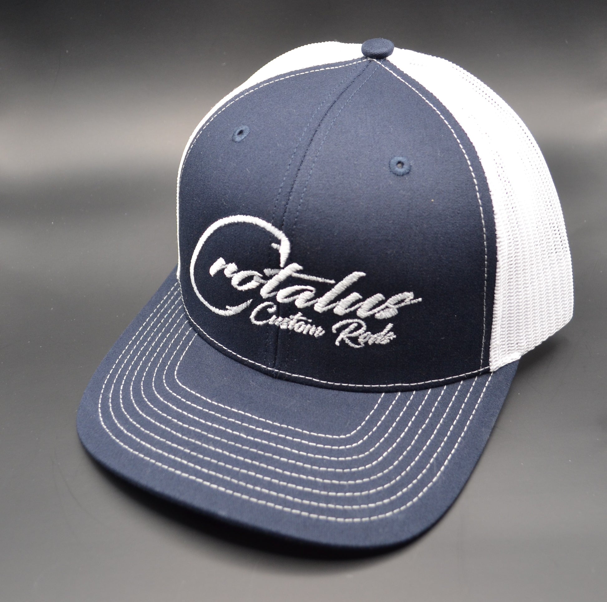 Crotalus 112 Trucker Hat Center Logo